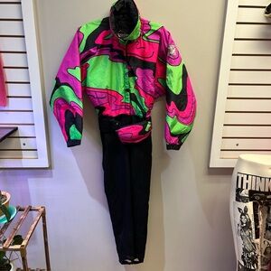 Vintage One Piece Ski Suit
